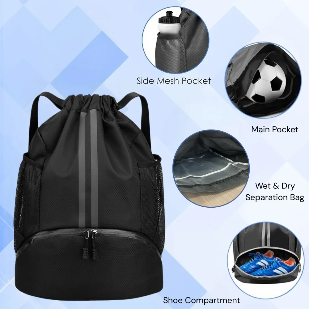 حقيبة ظهر رياضية برباط، حقيبة  - مراجعة Outdoor Sport Bag وسعره