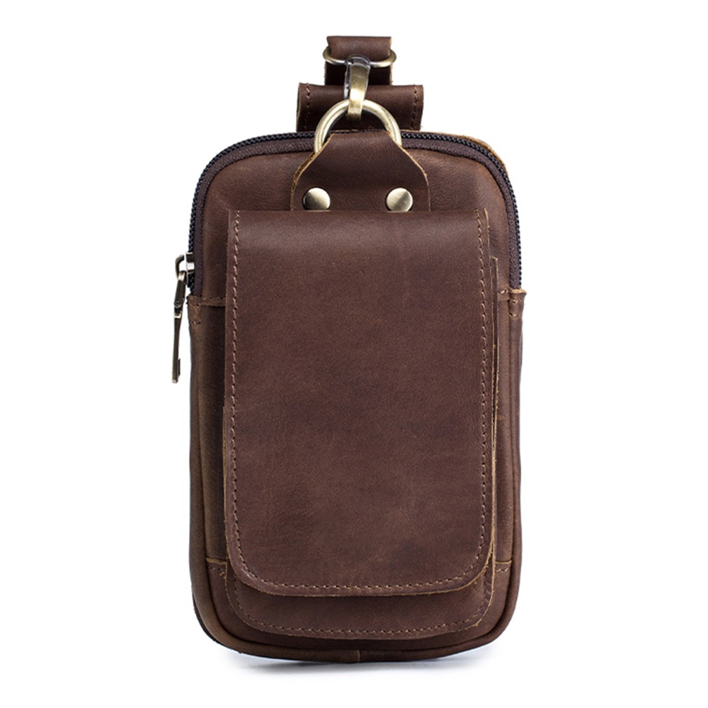 حقيبة خصر من جلد البقر بتصميم  - مراجعة Outdoor Sport Bag وسعره